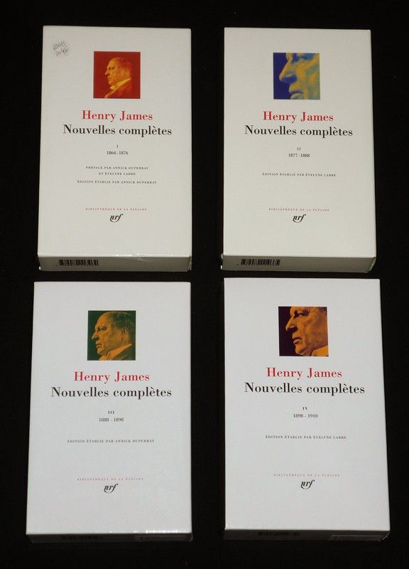 Nouvelles complètes de Henry James, Tomes 1 à 4 (Bibliothèque de la Pléiade)