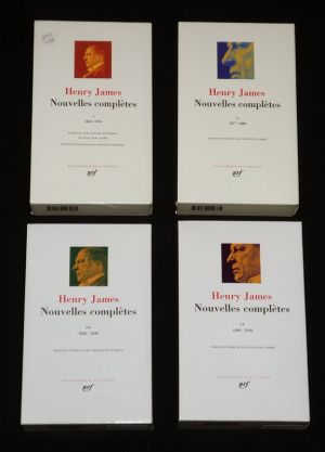 Nouvelles complètes de Henry James, Tomes 1 à 4 (Bibliothèque de la Pléiade)