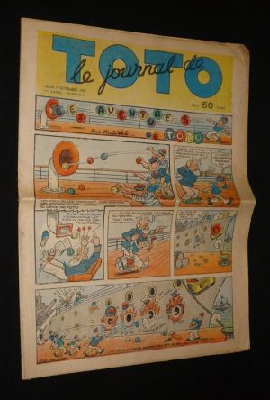 Le Journal de Toto (1re année - n°27, 9 septembre 1937)
