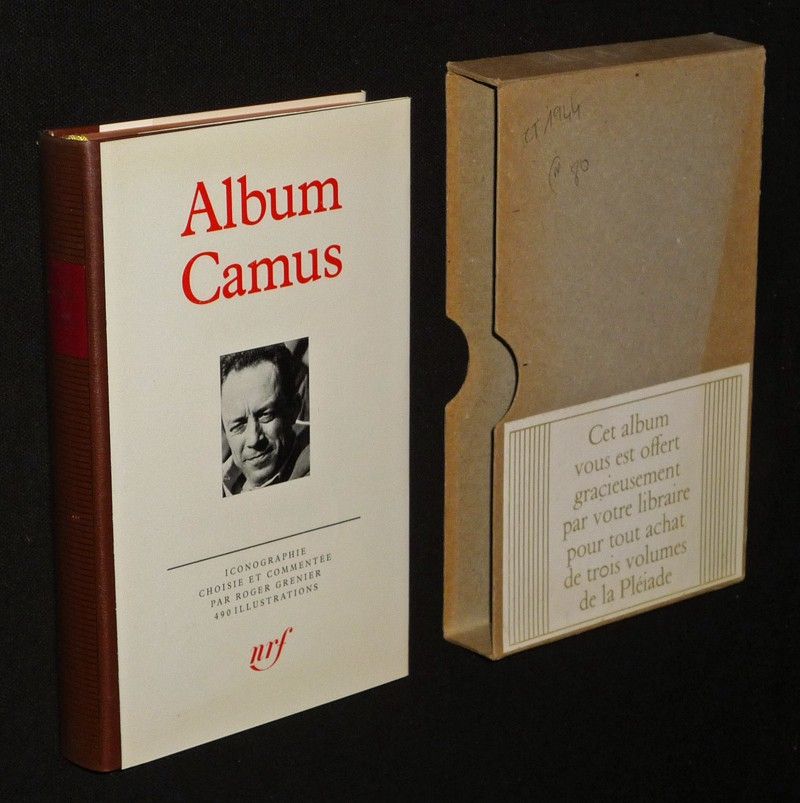 Album Camus (Bibliothèque de la Pléiade)