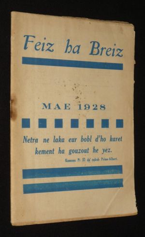 Feiz ha Breiz (64vet bloavez - Niv. 5, Mae 1928)