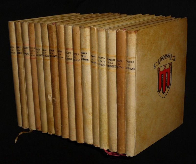 Collection 'Provinciales' des éditions Horizons de France (16 volumes)