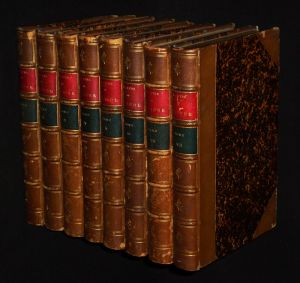 Le Théâtre de Jean-Baptiste Poquelin de Molière, collationné minutieusement sur les premières éditions et sur celles des années 1666, 1674 et 1682 (complet en 8 volumes)