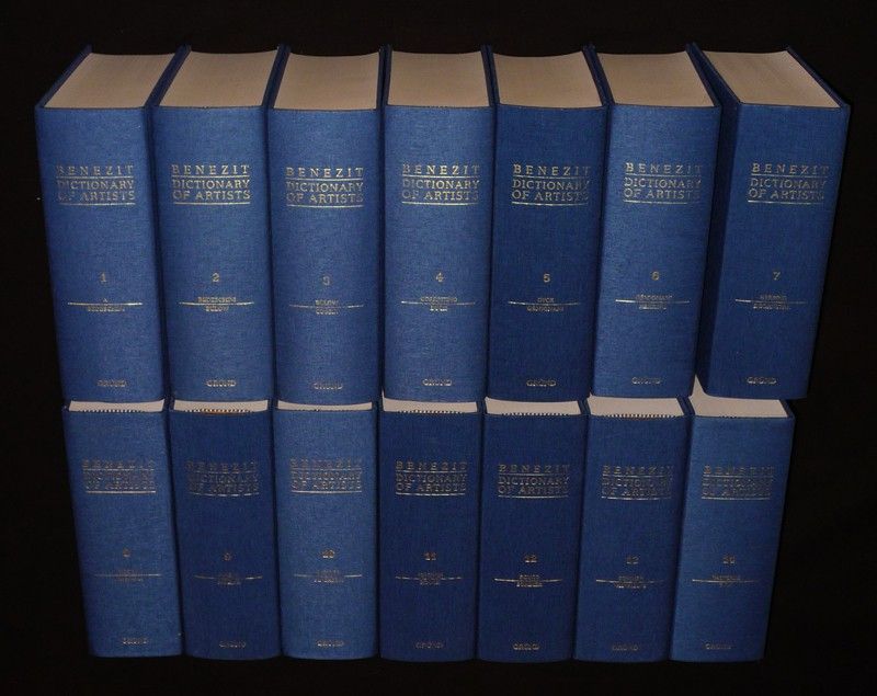 Benezit Dictionary of Artists (14 volumes)