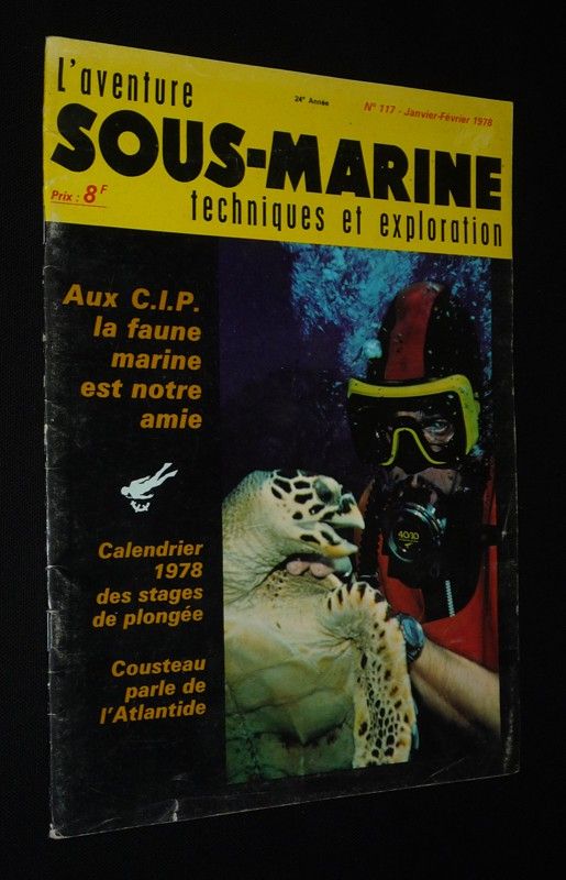L'Aventure sous-marine, techniques et explorations (n°117, janvier-février 1978)