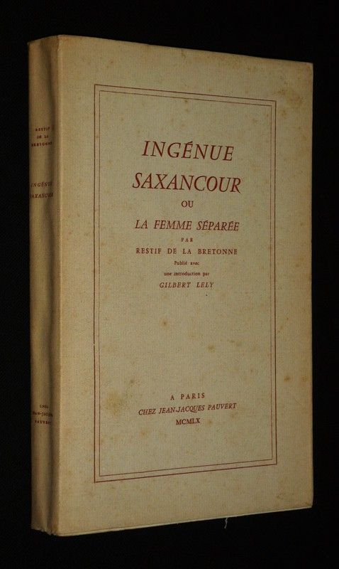 Ingénue Saxancour