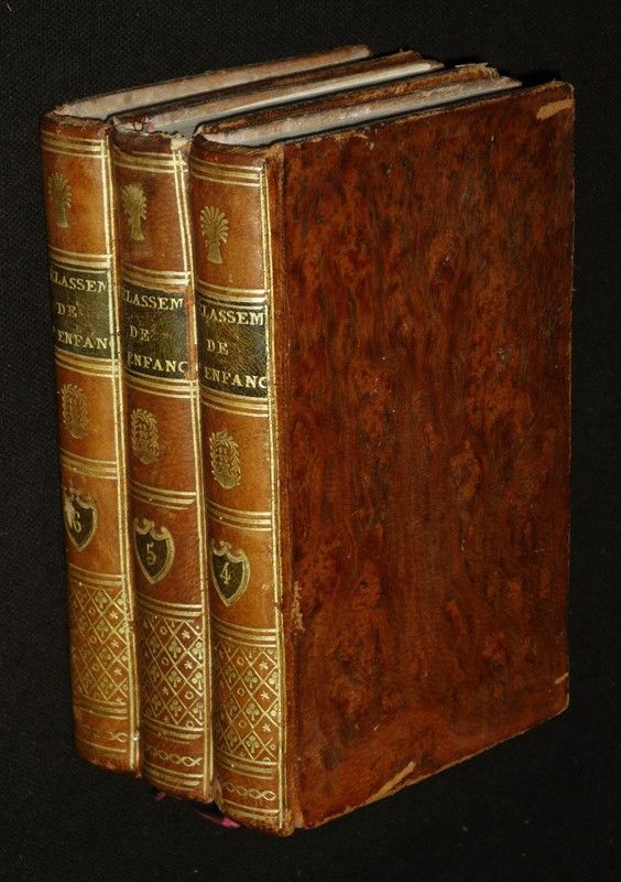 Délassemens de l'enfance, ou lectures instructives et amusantes, Tomes 3 à 6 (3 volumes)