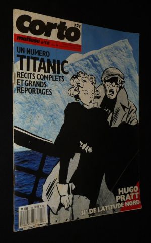 Corto Maltese (n°18, novembre 1988) : Un numéro Titanic, récits complets et grands reportages - Hugo Pratt, 41° de latitude nord