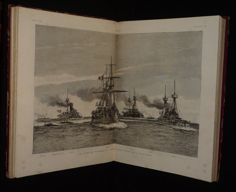L'Illustration (année 1891 complète en 2 volumes)