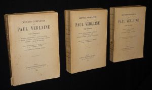 Oeuvres complètes de Paul Verlaine, Tomes 1 à 3