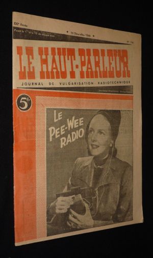 Le Haut-Parleur, journal de vulgarisation radiotechnique (XXIe année - n°756, 15 décembre 1945)