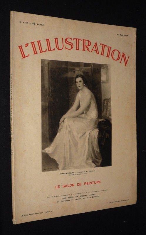 L'Illustration (92e année - n°4758, 12 mai 1934) : Le salon de peinture 1934