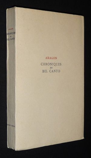 Chroniques du Bel Canto