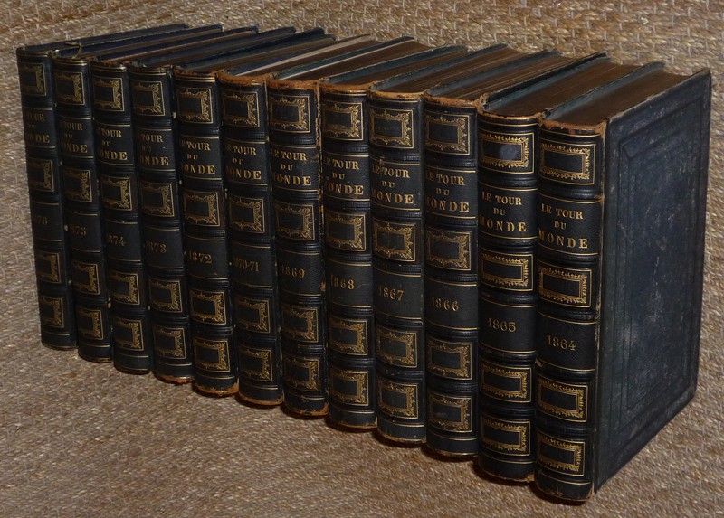 Le Tour du Monde, 1865-1875 (10 volumes)