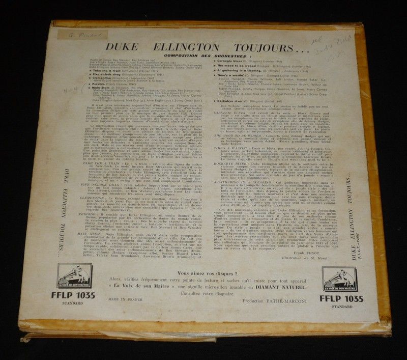 Duke Ellington toujours... (disque vinyle 33T)
