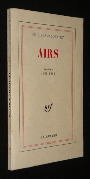 Airs, poèmes 1961-1964