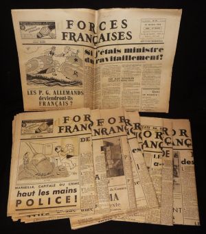 Forces françaises (lot de 10 numéros, du n°66 au n°75)