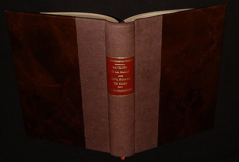 Cavelier de la Salle - Cinq éclats de Silex - La Bourrasque (3 romans en 1 volume)