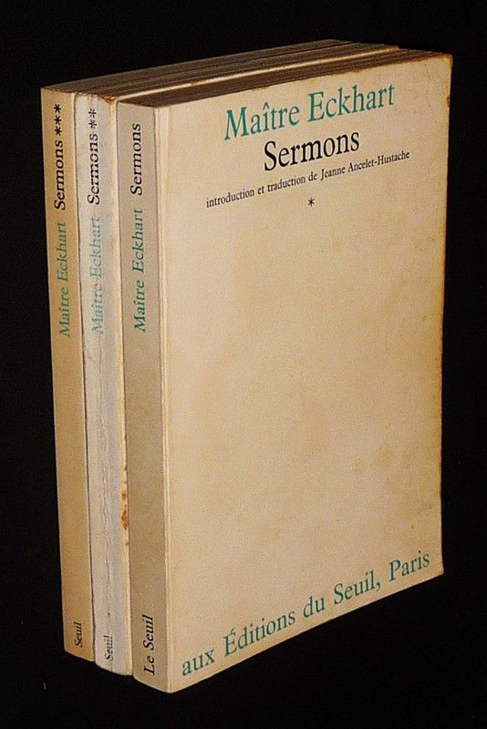 Sermons (complet en 3 volumes)
