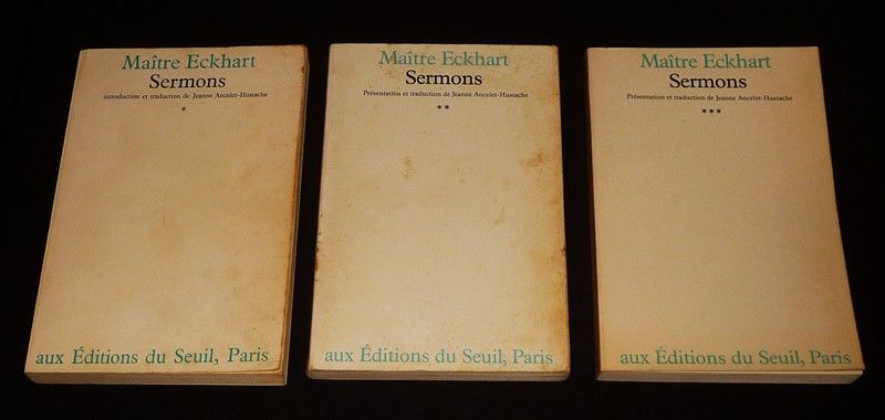 Sermons (complet en 3 volumes)