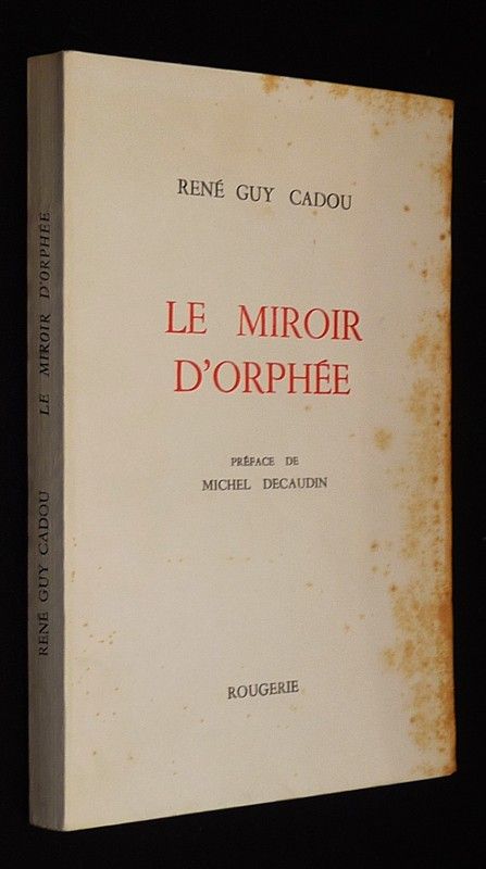 Le miroir d'Orphée
