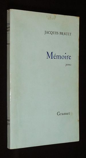 Mémoire. Poèmes