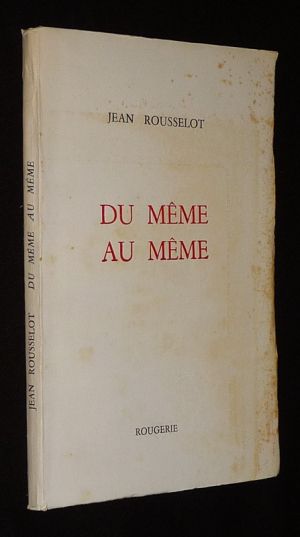 Du même au même