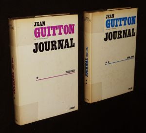 Journal, Tome 1 : 1952-1955 et Tome 2 : 1955-1964 (2 volumes)