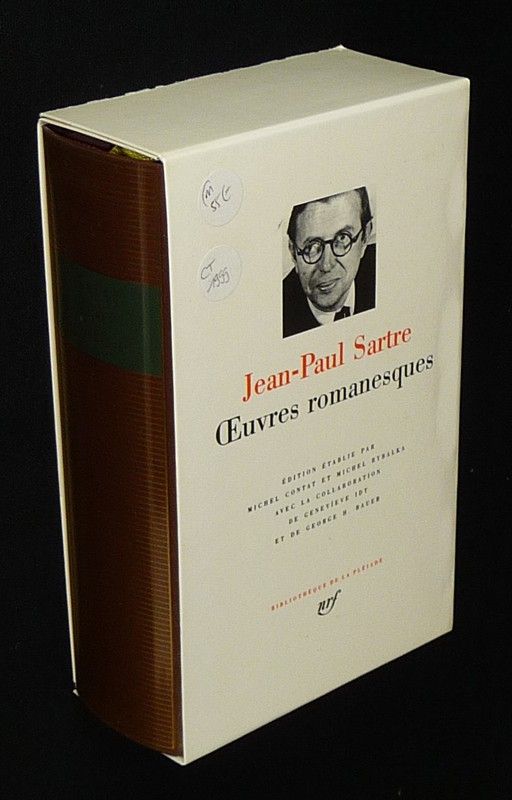 Oeuvres romanesques de Jean-Paul Sartre (Bibliothèque de la Pléiade)