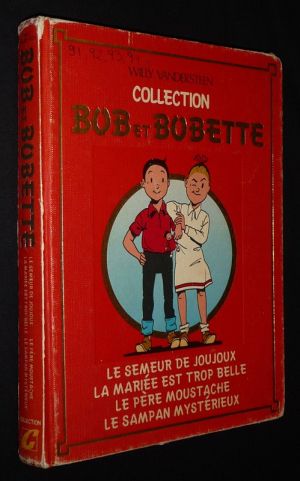 Collection Bob et Bobette (91-92-93-94) : Le Semeur de jououx - La Mariée est trop belle - Le Père Moustache - Le Sampan mystérieux