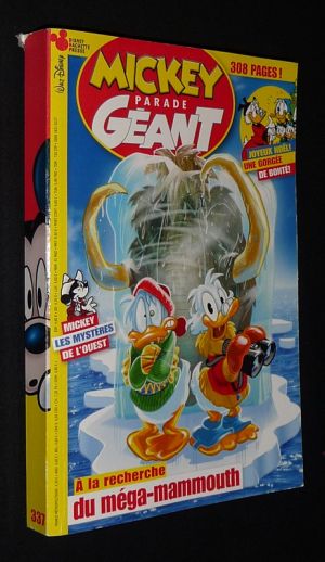 Mickey Parade Géant (n°337, décembre 2013) : A la recherche du méga-mammouth