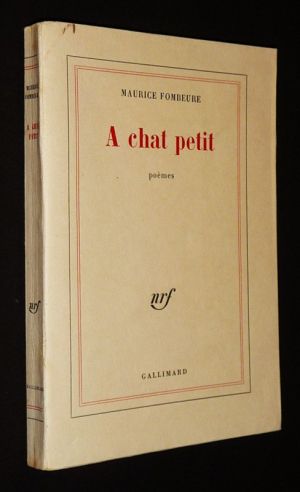 A chat petit : Poèmes