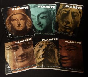 Planète (lot de 6 numéros, du n°3 de février-mars 1962 au n°8 de janvier-février 1963)