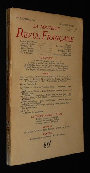 La Nouvelle Revue Française (10e année - n°120, 1er décembre 1962)