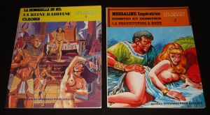 Les Amours de l'histoire (2 volumes) : T1 : La Demoiselle du Nil - T2 : La prostitution à Rome