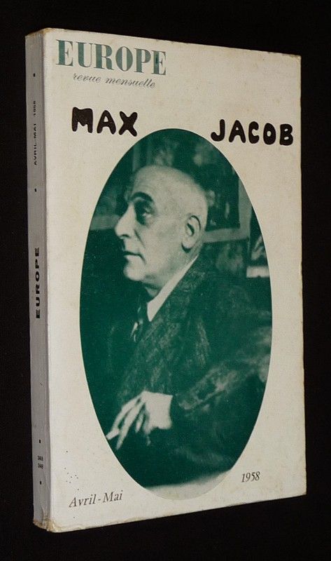 Europe (36e année - n°348-349, avril-mai 1958 1958) : Max Jacob