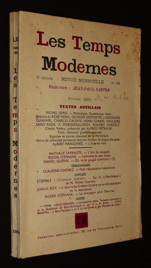 Les Temps modernes (n°52, février 1950)