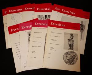 Exercitus, the Bulletin of the Ermine Street Guard (lot de 10 numéros, 1985-1992)