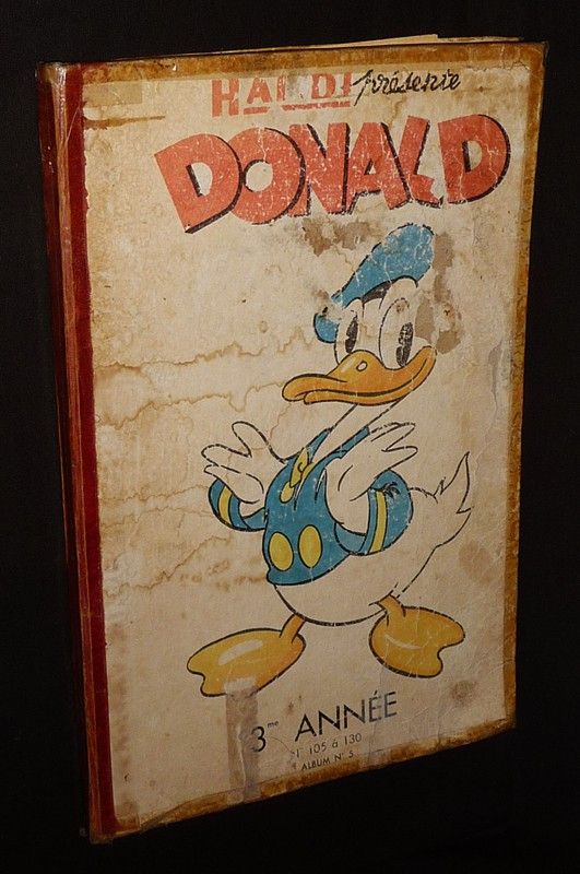 Hardi présente Donald, album n°5 (3e année, n°105 à 130)