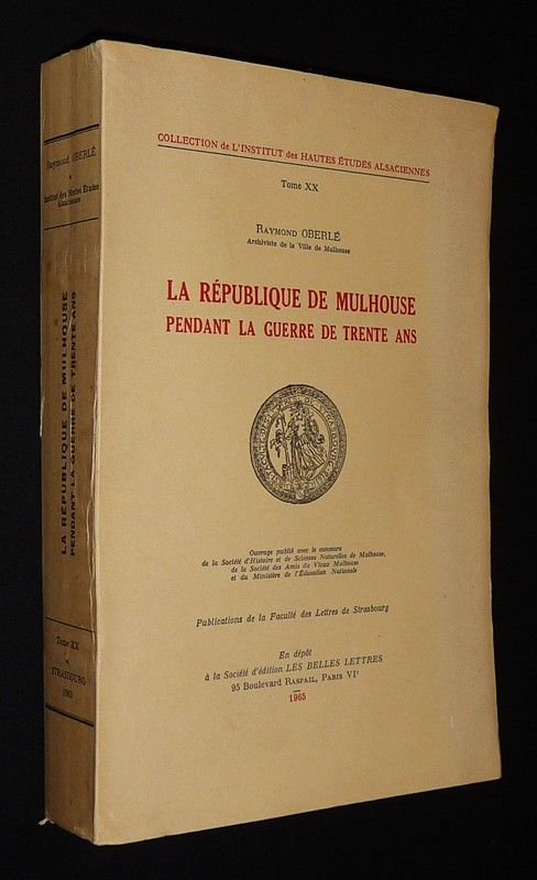 La République de Mulhouse pendant la guerre de trente ans
