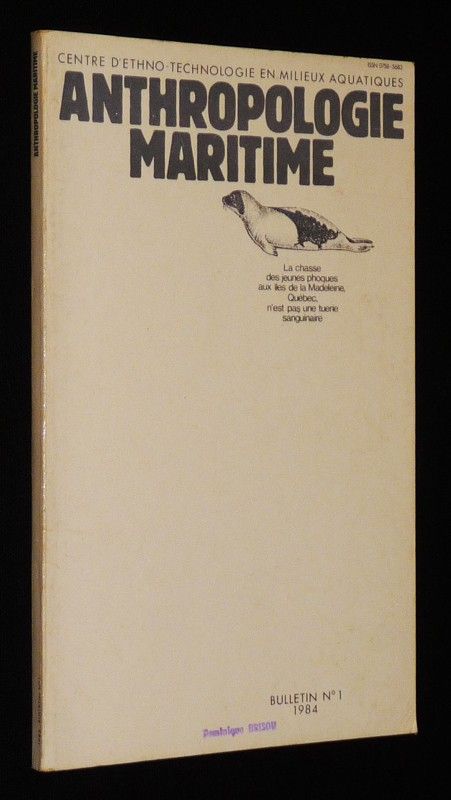 Anthropologie maritime (bulletin n°1, 1984)