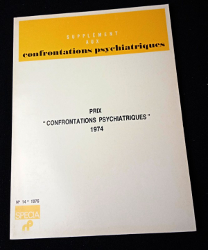 Supplément aux confrontations psychiatriques, n°14 1976