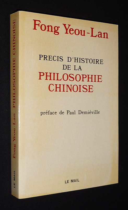 Précis d'histoire de la philosophie chinoise