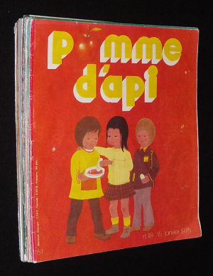 Pomme d'Api, n°107 à 118 (année 1976 complète)