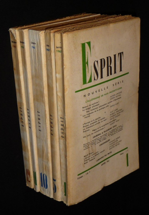 Esprit (5 numéros de 1967)