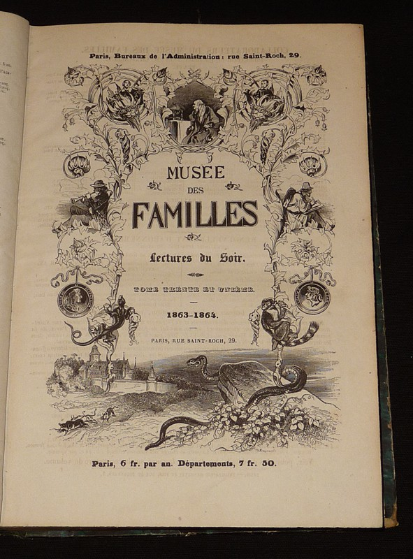 Musées des familles. Lectures du soir, Tomes 27 à 31, 1859-1864 (5 volumes)