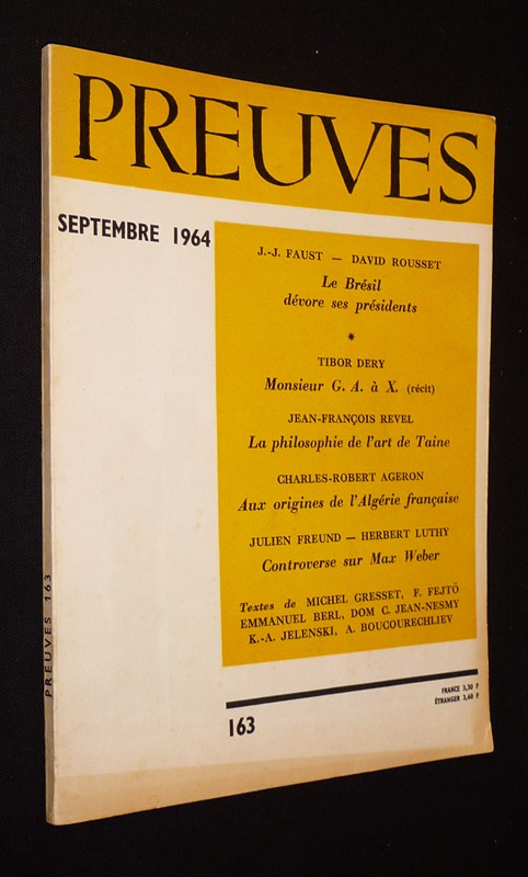 Preuves (n°163, septembre 1964)