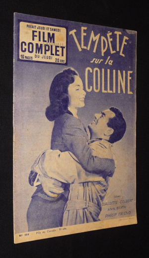 Film complet (n°384, 16 juillet 1953) : Tempête sur la colline