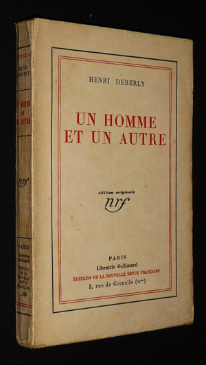 Un Homme et un autre