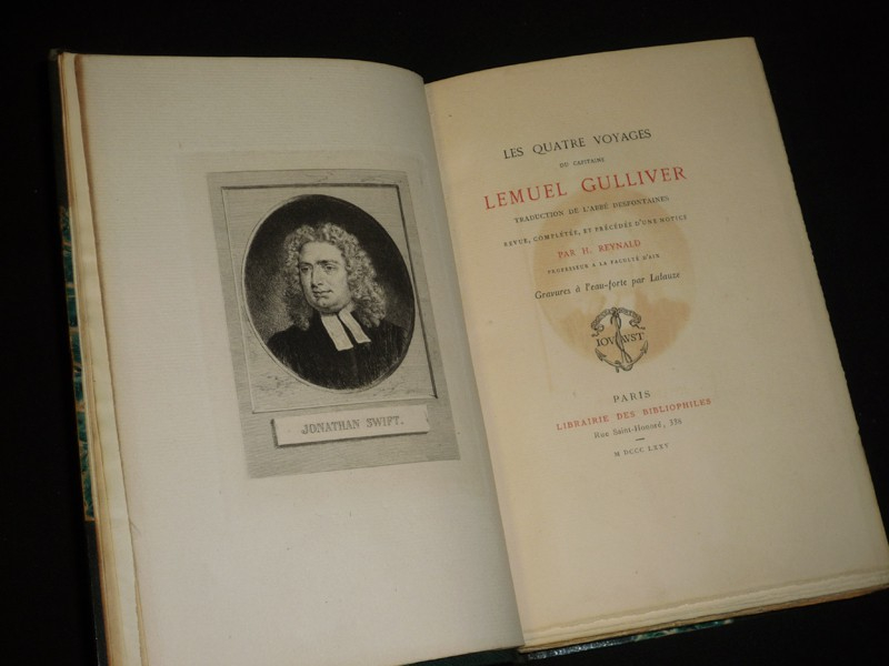 Les Quatre Voyages du Capitaine Lemuel Gulliver (2 volumes)
